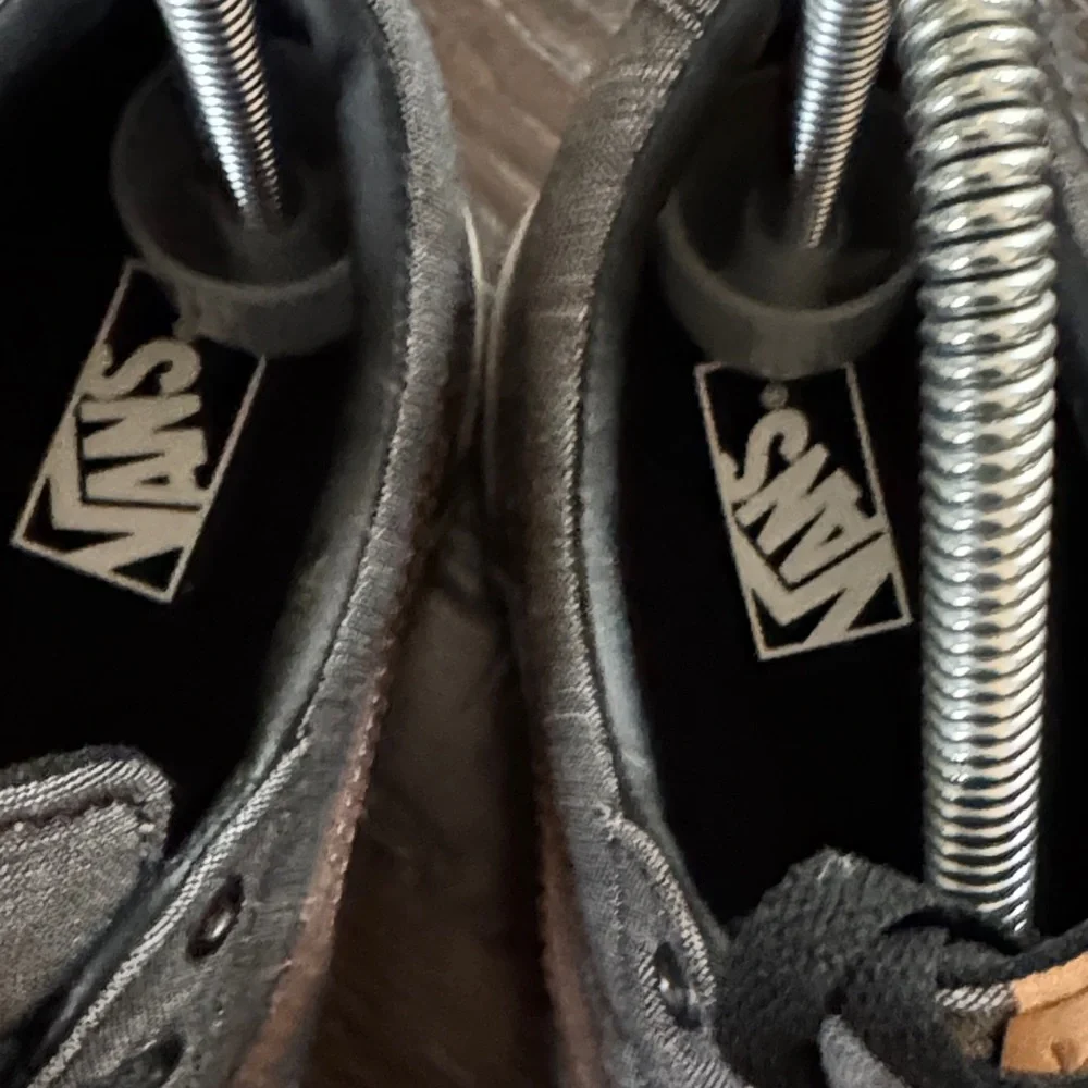 Vans Gray and Brown Kids Sneakers, New Without Tags